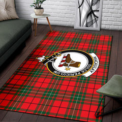 Macaulay Tartan Crest Area Rug