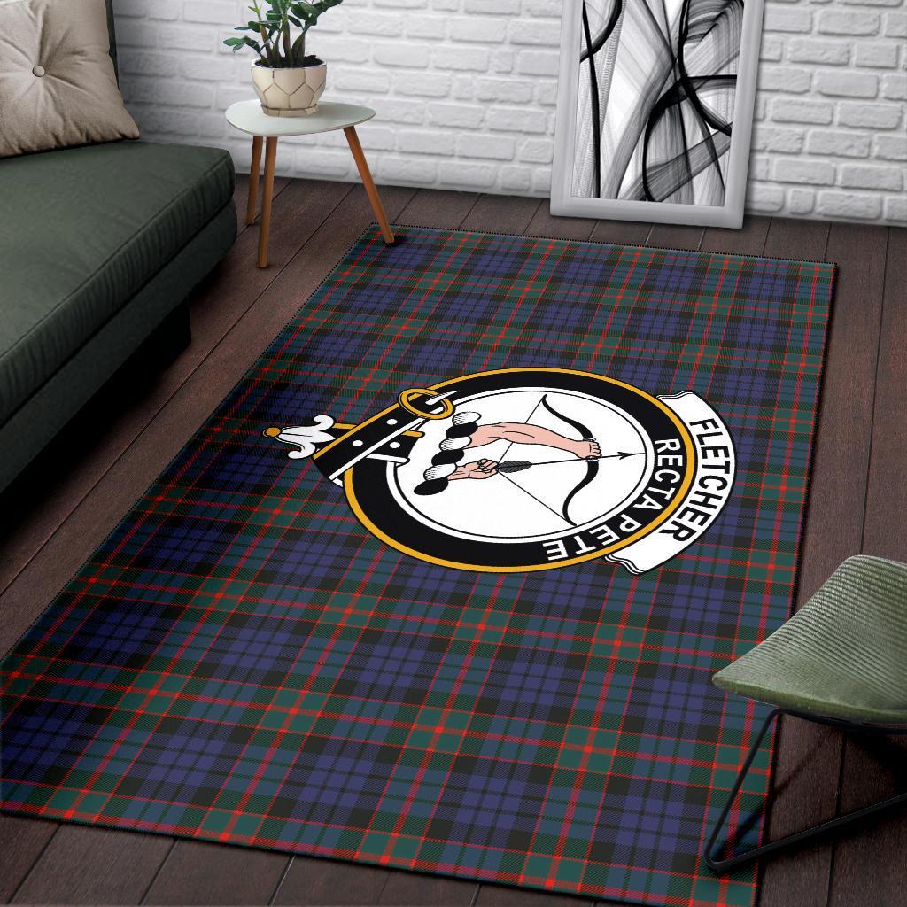 Fletcher Tartan Crest Area Rug