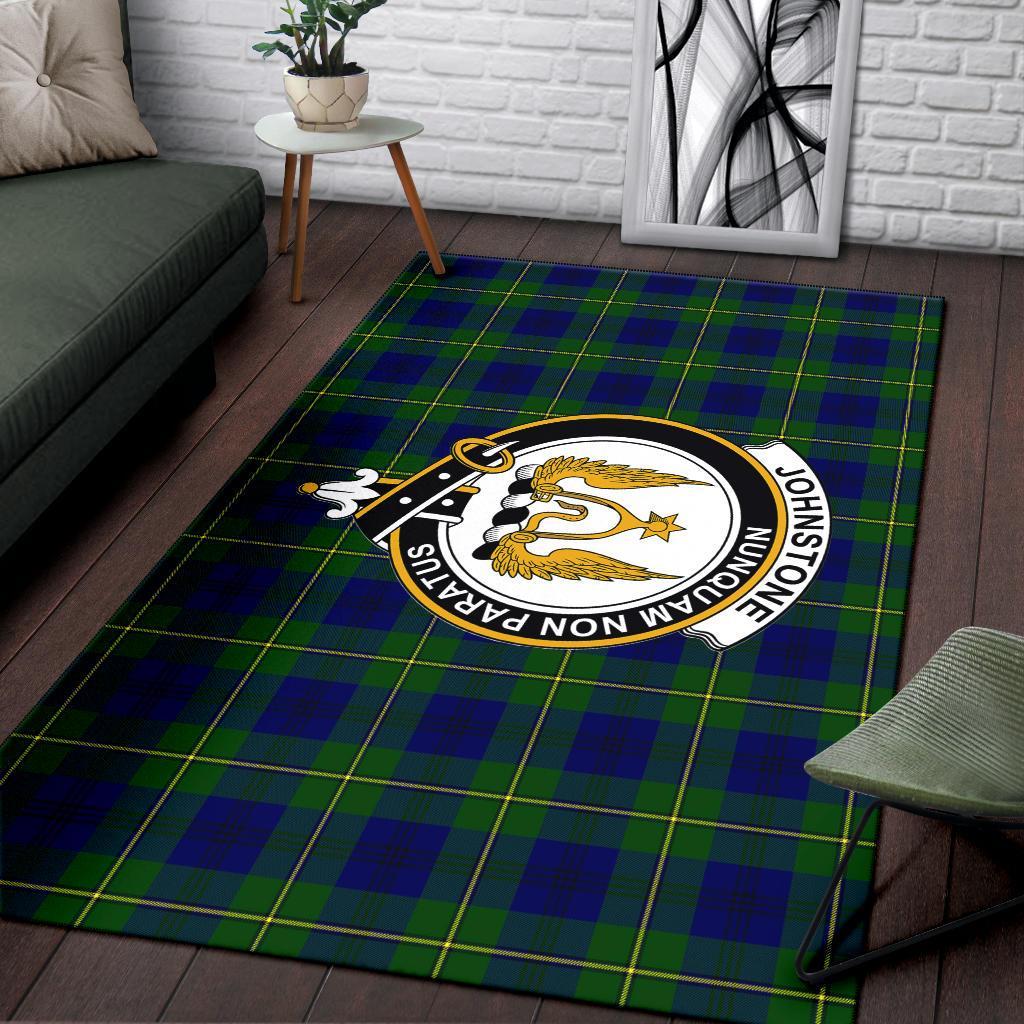 Johnston Tartan Crest Area Rug