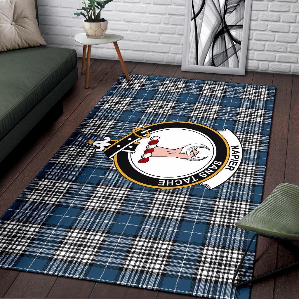 Napier Tartan Crest Area Rug