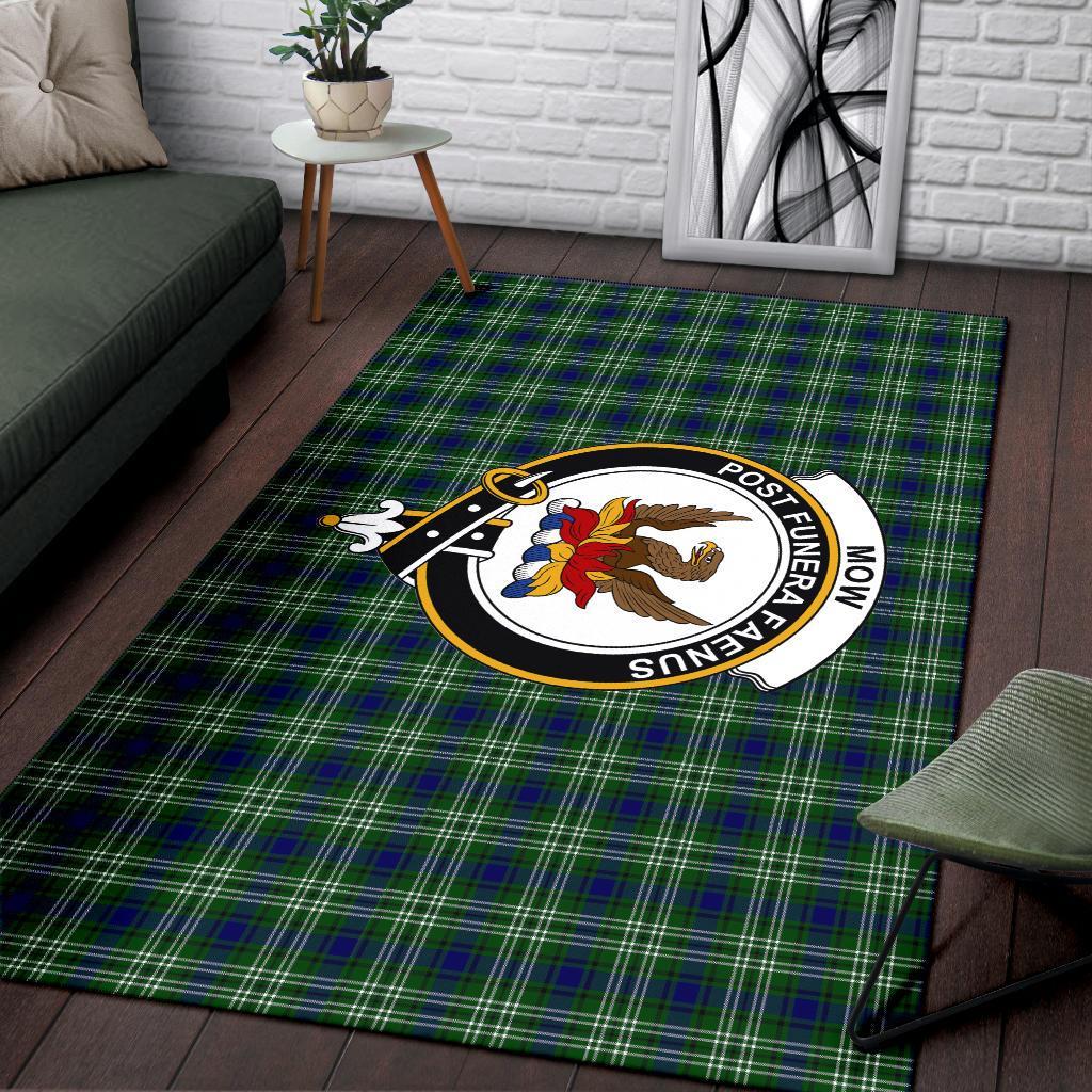 Mow Tartan Crest Area Rug