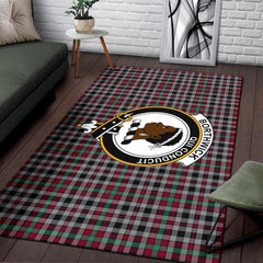 Borthwick Tartan Crest Area Rug