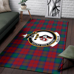 Byres Tartan Crest Area Rug