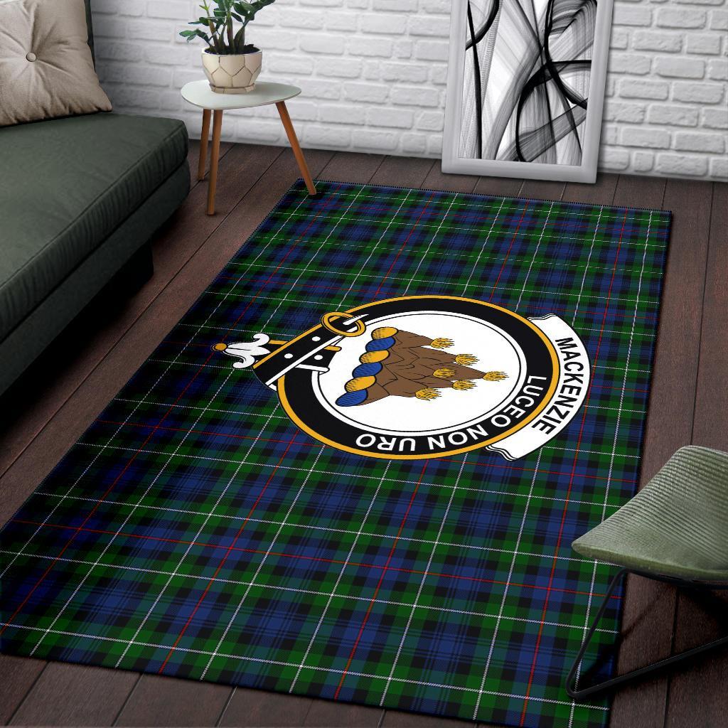 Mackenzie Tartan Crest Area Rug