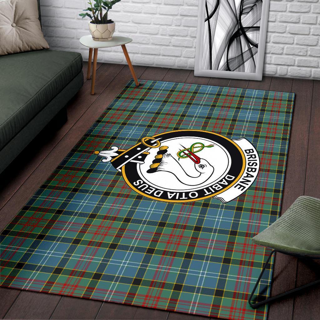 Brisbane Tartan Crest Area Rug