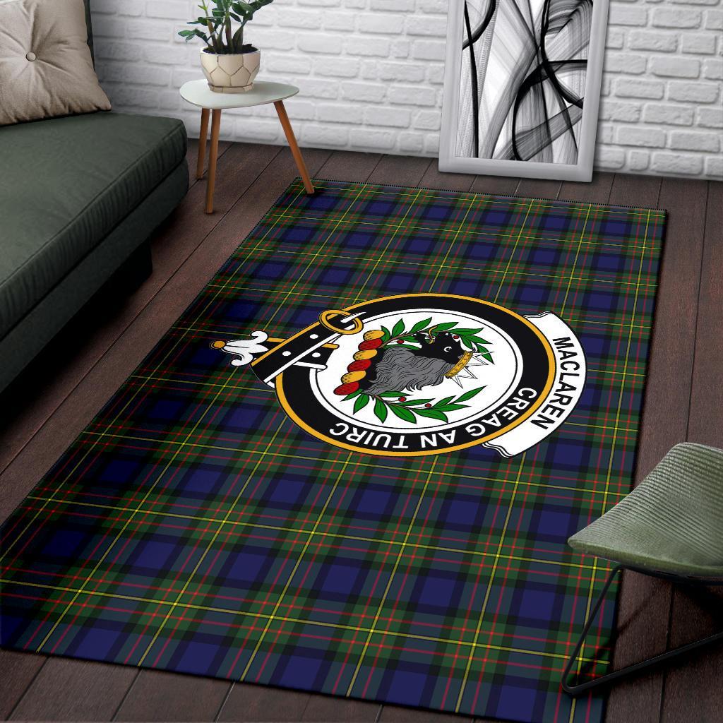 Maclaren Tartan Crest Area Rug