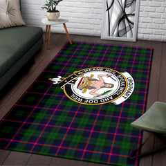 Urquhart Tartan Crest Area Rug