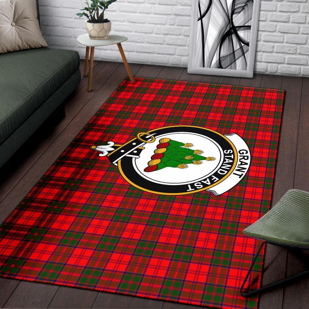 Grant Tartan Crest Area Rug