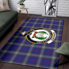 Kinnaird Tartan Crest Area Rug