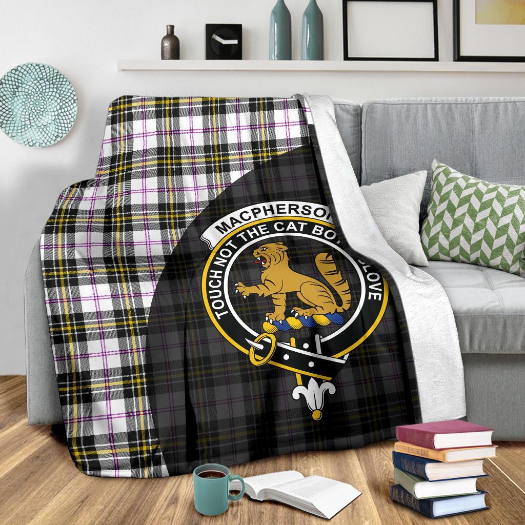 MacPherson Dress Modern Tartan Crest Blanket Wave Style