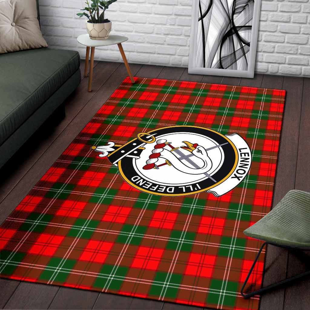 Lennox Tartan Crest Area Rug