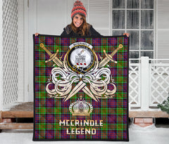 McCrindle Tartan Crest Legend Gold Royal Premium Quilt SP