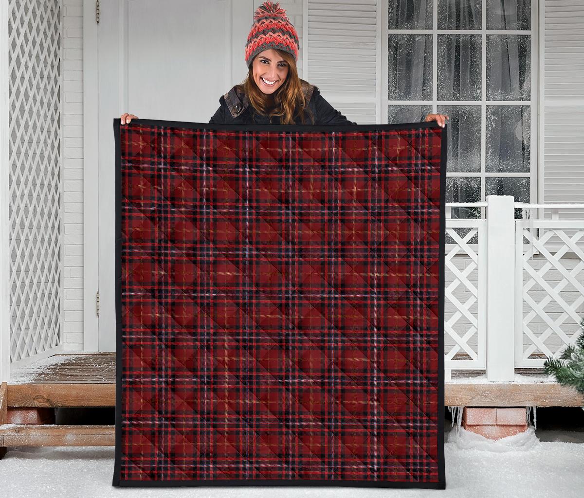 Brim - DeForest of Balvaird Castle Tartan Quilt