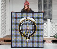 Bell Tartan Crest Quilt - SP