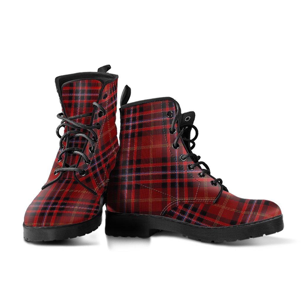 Brim - DeForest of Balvaird Castle Tartan Leather Boots