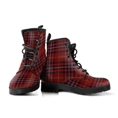 Brim - DeForest of Balvaird Castle Tartan Leather Boots