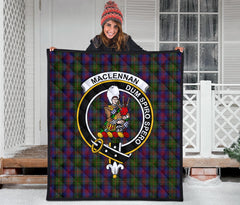 MacLennan Tartan Crest Quilt - SP