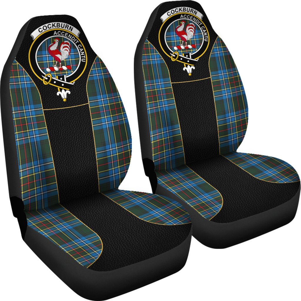 Cockburn Tartan Crest Special Style Car Seat Cover