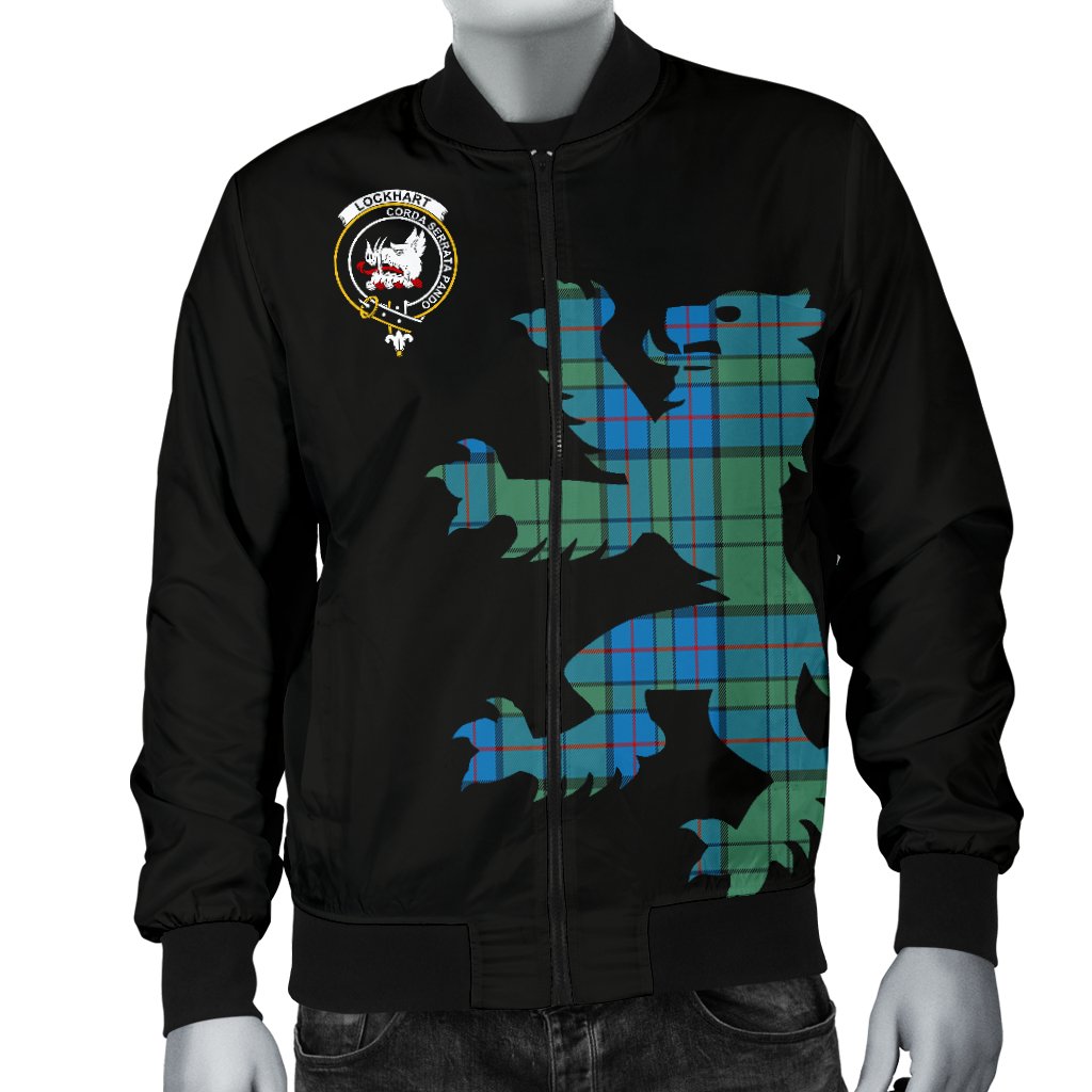 Lockhart Tartan Bomber Jacket Lion & Thistle