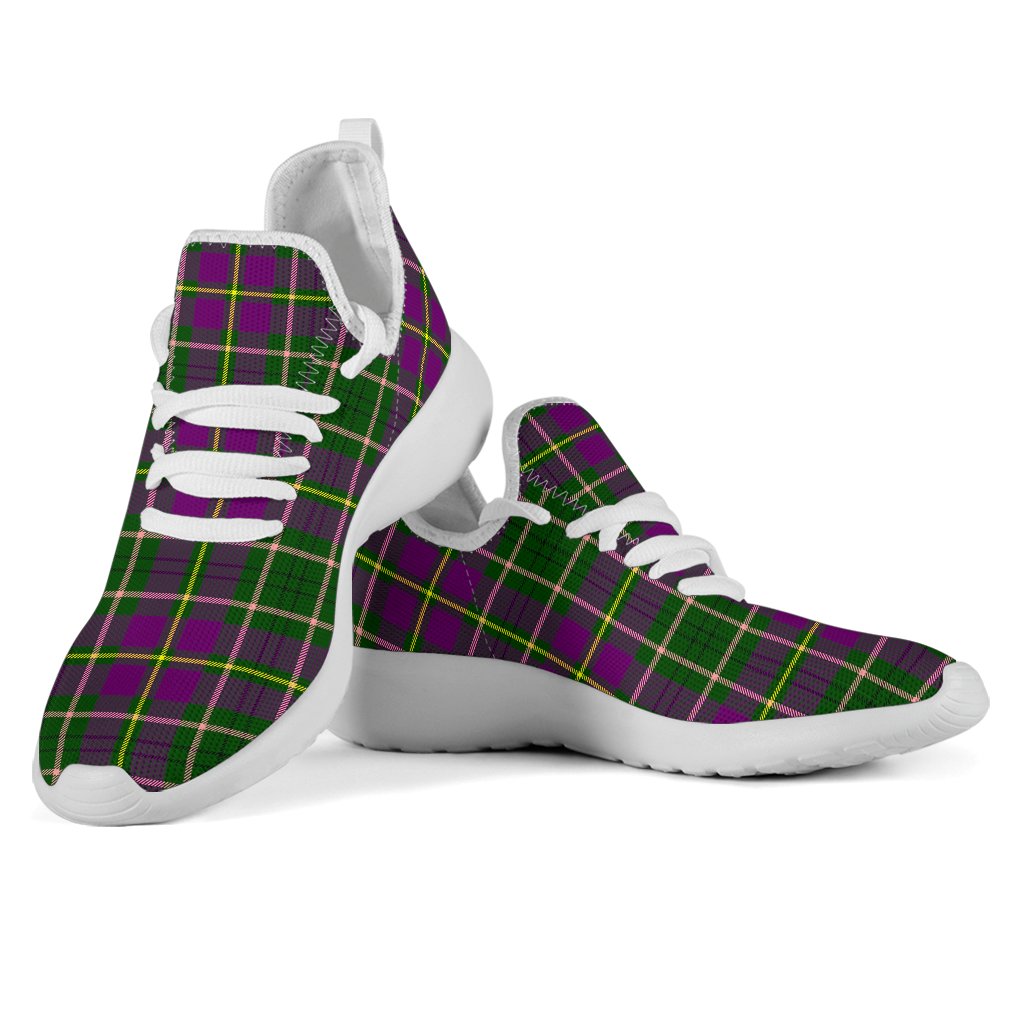 Taylor (Tailyour) Tartan Mesh Knit Sneakers