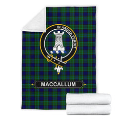 MacCallum Tartan Crest Blankets