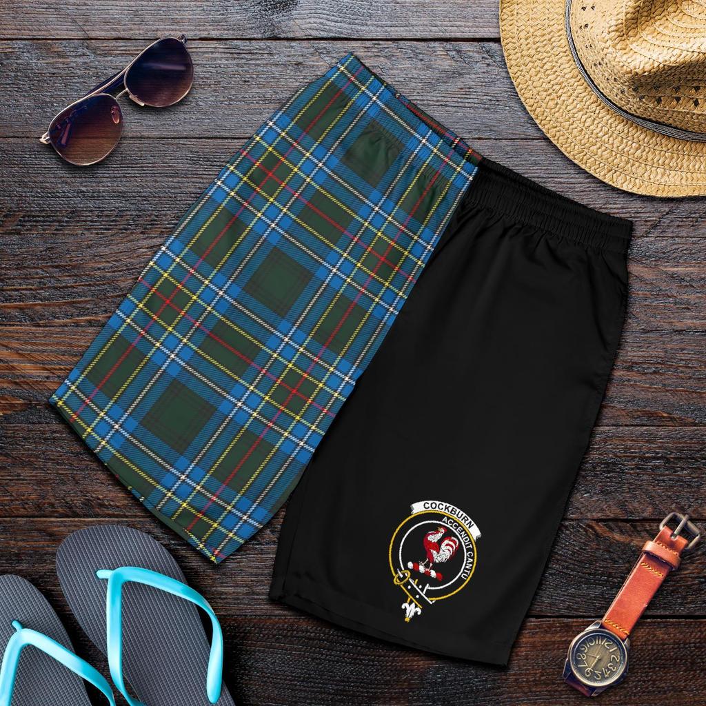 Cockburn Tartan Crest Men's Short