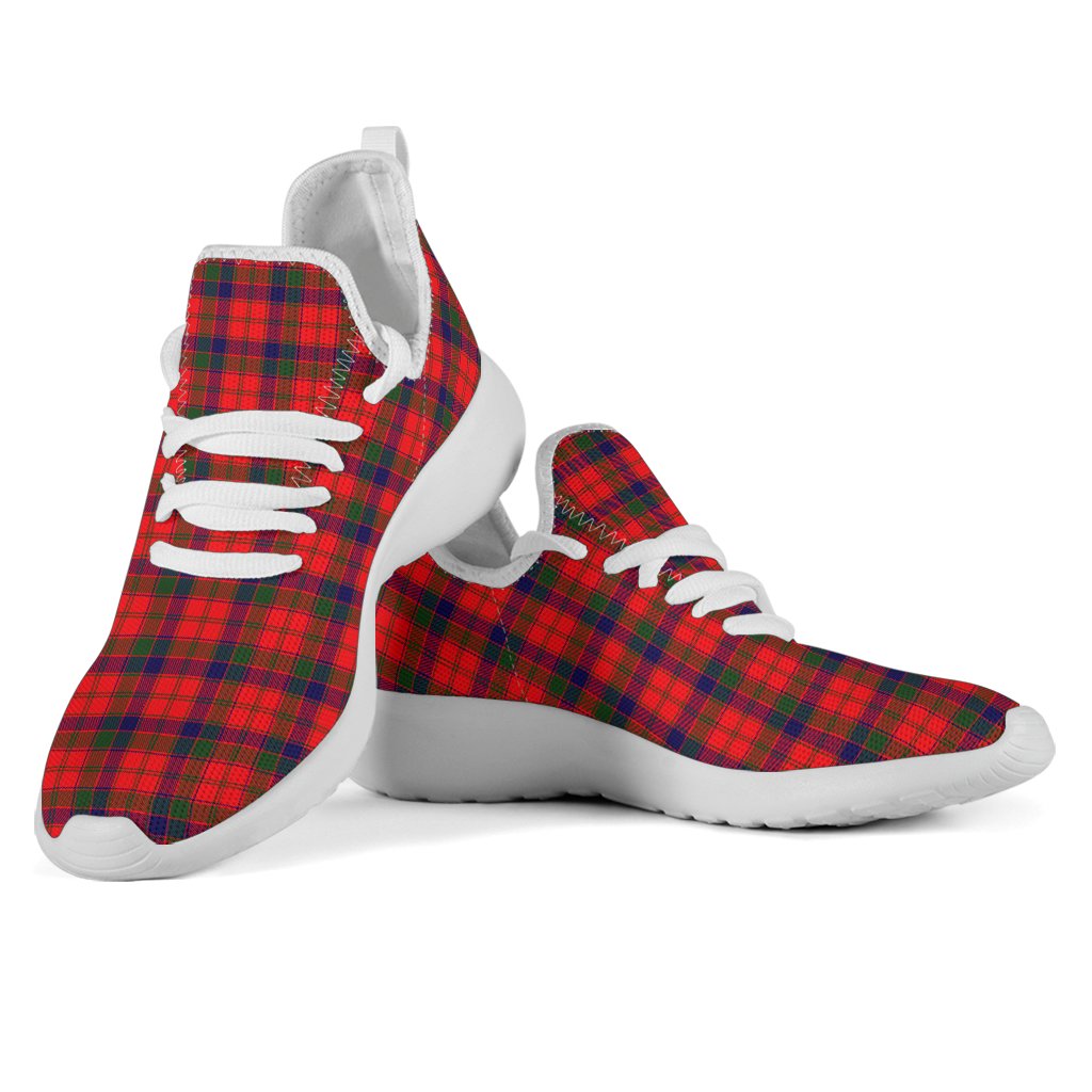 Robertson Modern Family Tartan Mesh Knit Sneakers