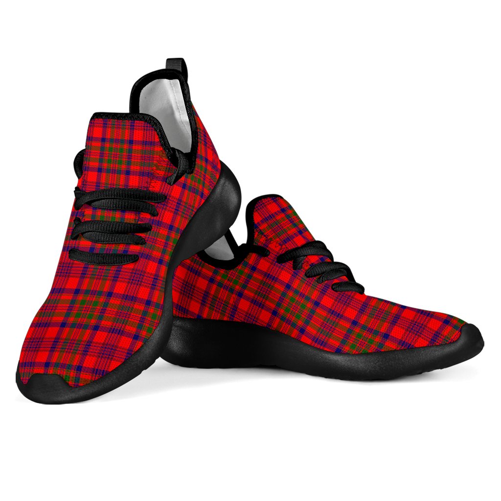 Murray of Tulloch Modern Tartan Mesh Knit Sneakers