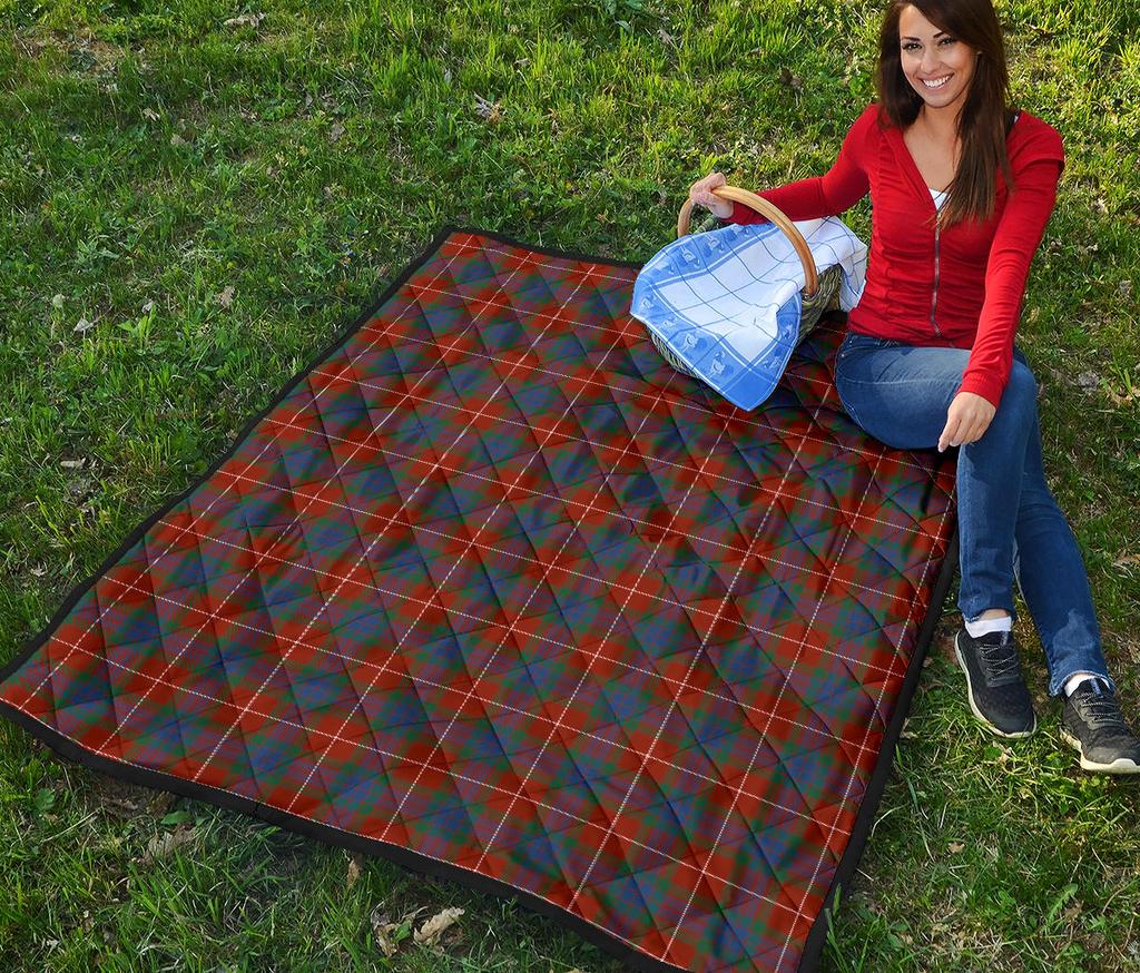 Fraser Ancient Tartan Quilt