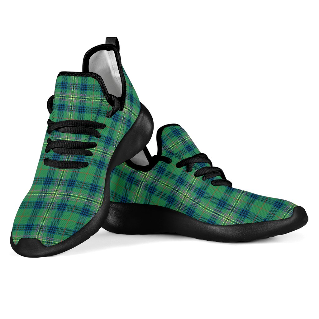 Kennedy Ancient Tartan Mesh Knit Sneakers