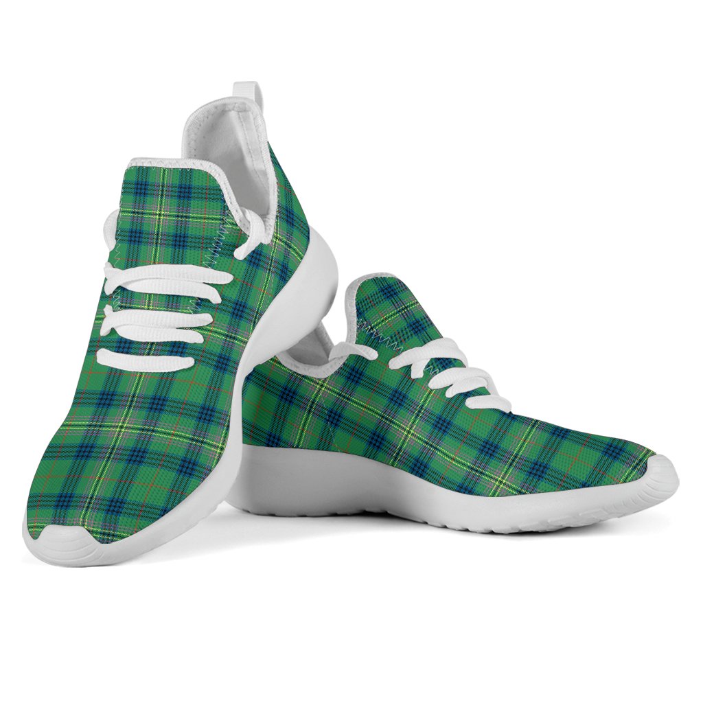 Kennedy Ancient Tartan Mesh Knit Sneakers