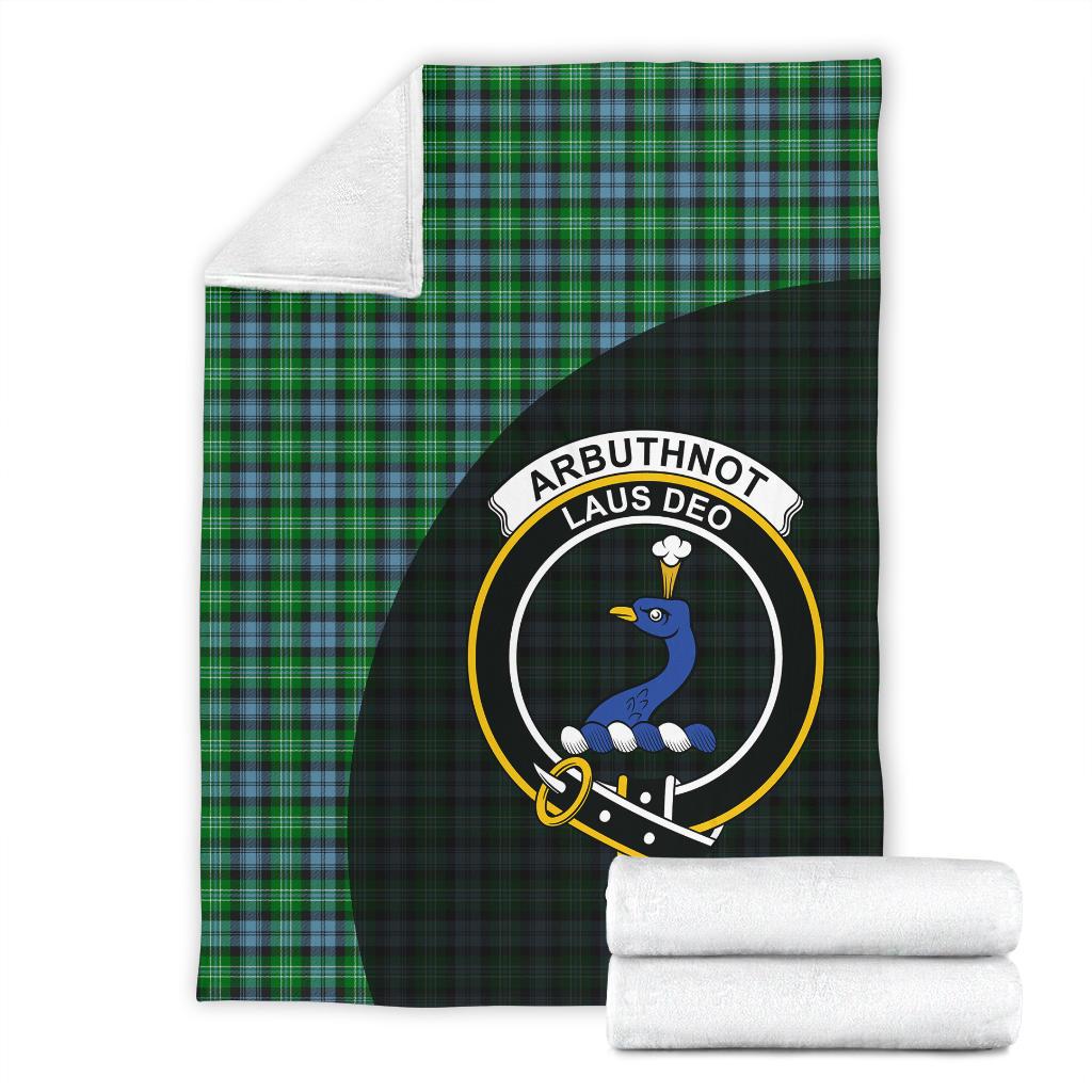 Arbuthnot Ancient Tartan Crest Blanket - 3 Sizes