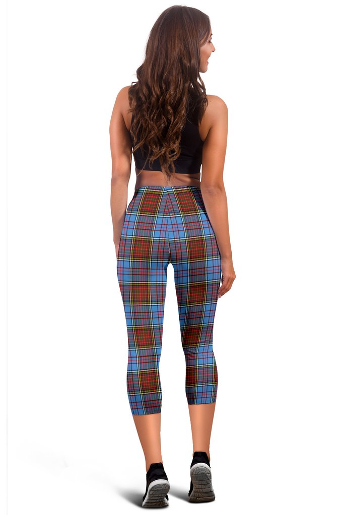 Anderson Modern Tartan Capris Leggings