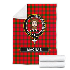 MacNab Family Tartan Crest Blankets