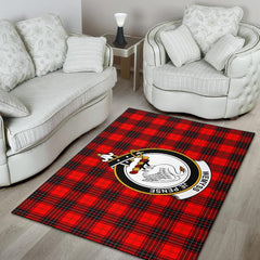 Wemyss Tartan Crest Area Rug