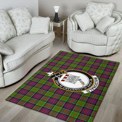 Macdonald (Clan Ranald) Tartan Crest Area Rug