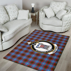 Spalding Tartan Crest Area Rug