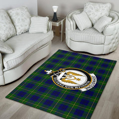 Johnston Tartan Crest Area Rug