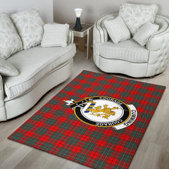 Cumming Tartan Crest Area Rug