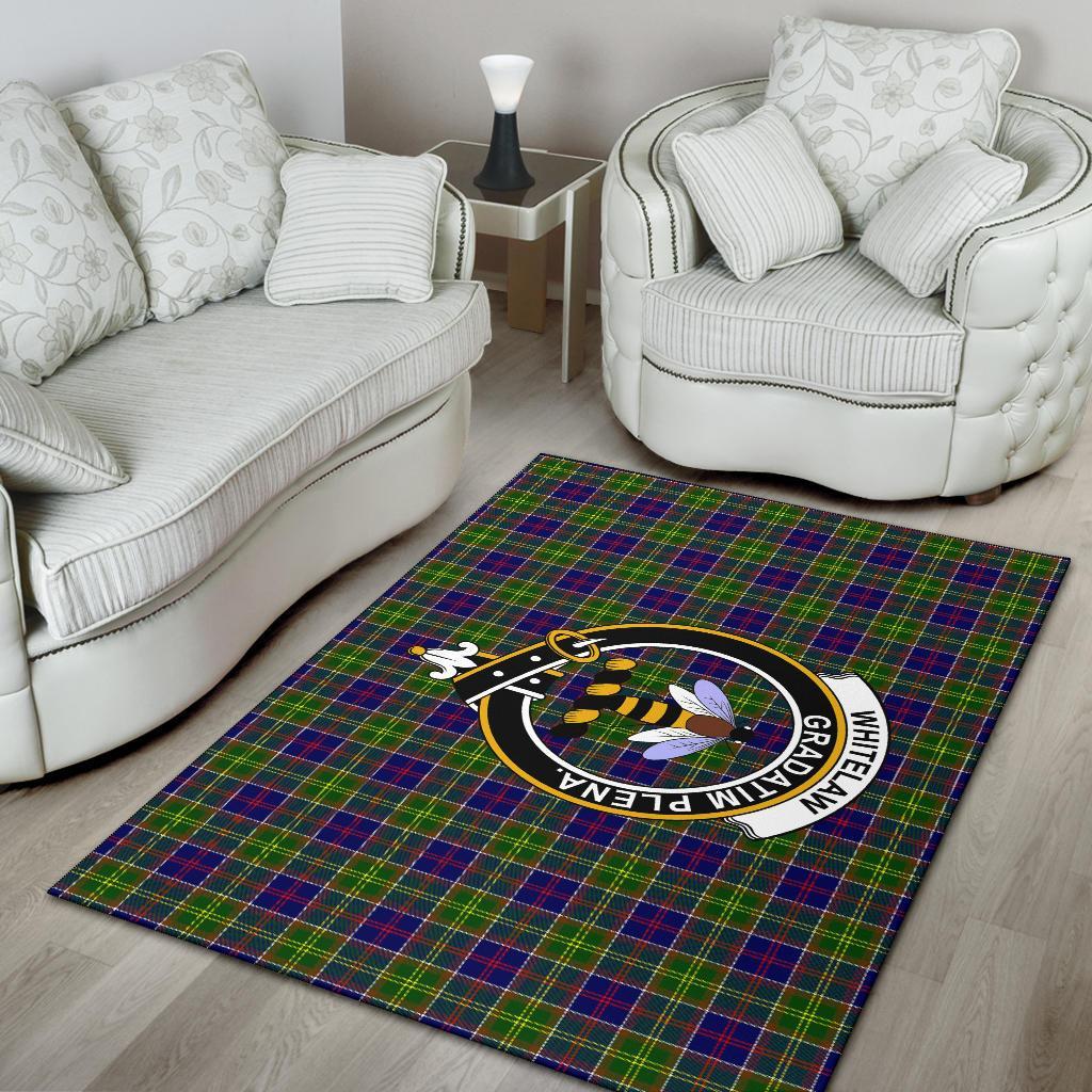 Whitelaw Tartan Crest Area Rug