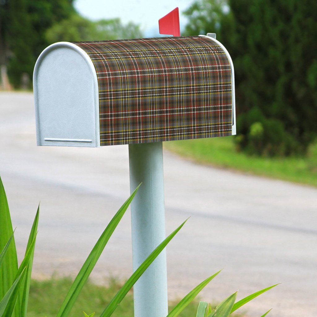 Scott Green Weathered Tartan Mailbox