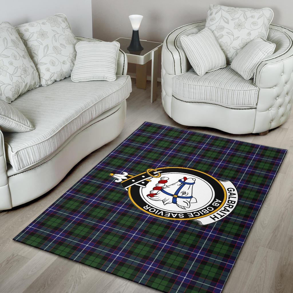 Galbraith Tartan Crest Area Rug