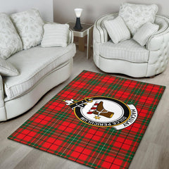 Macaulay Tartan Crest Area Rug