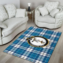 Roberton Tartan Crest Area Rug