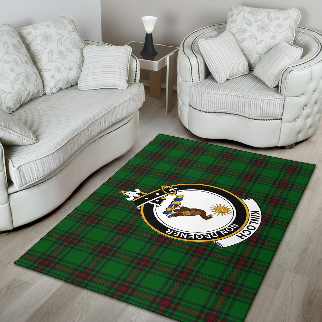 Kinloch Tartan Crest Area Rug