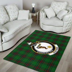 Kinloch Tartan Crest Area Rug