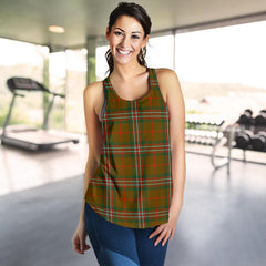 Scott Brown Modern Tartan Women Racerback Tank Top