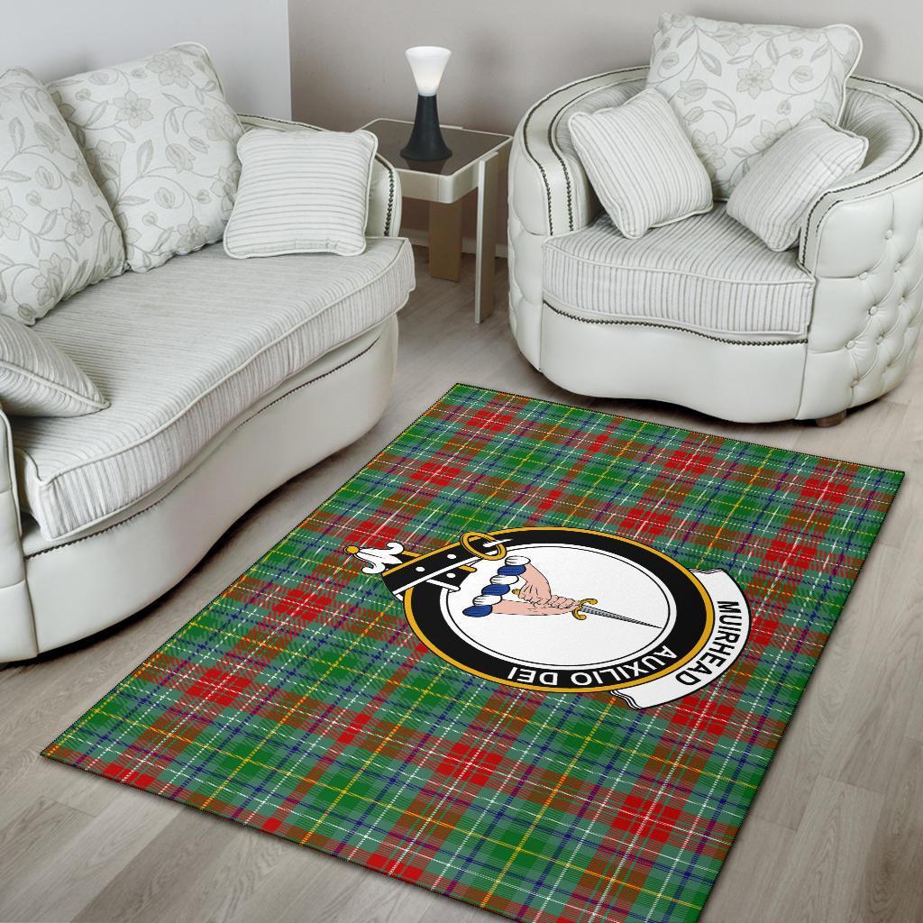 Muirhead Tartan Crest Area Rug