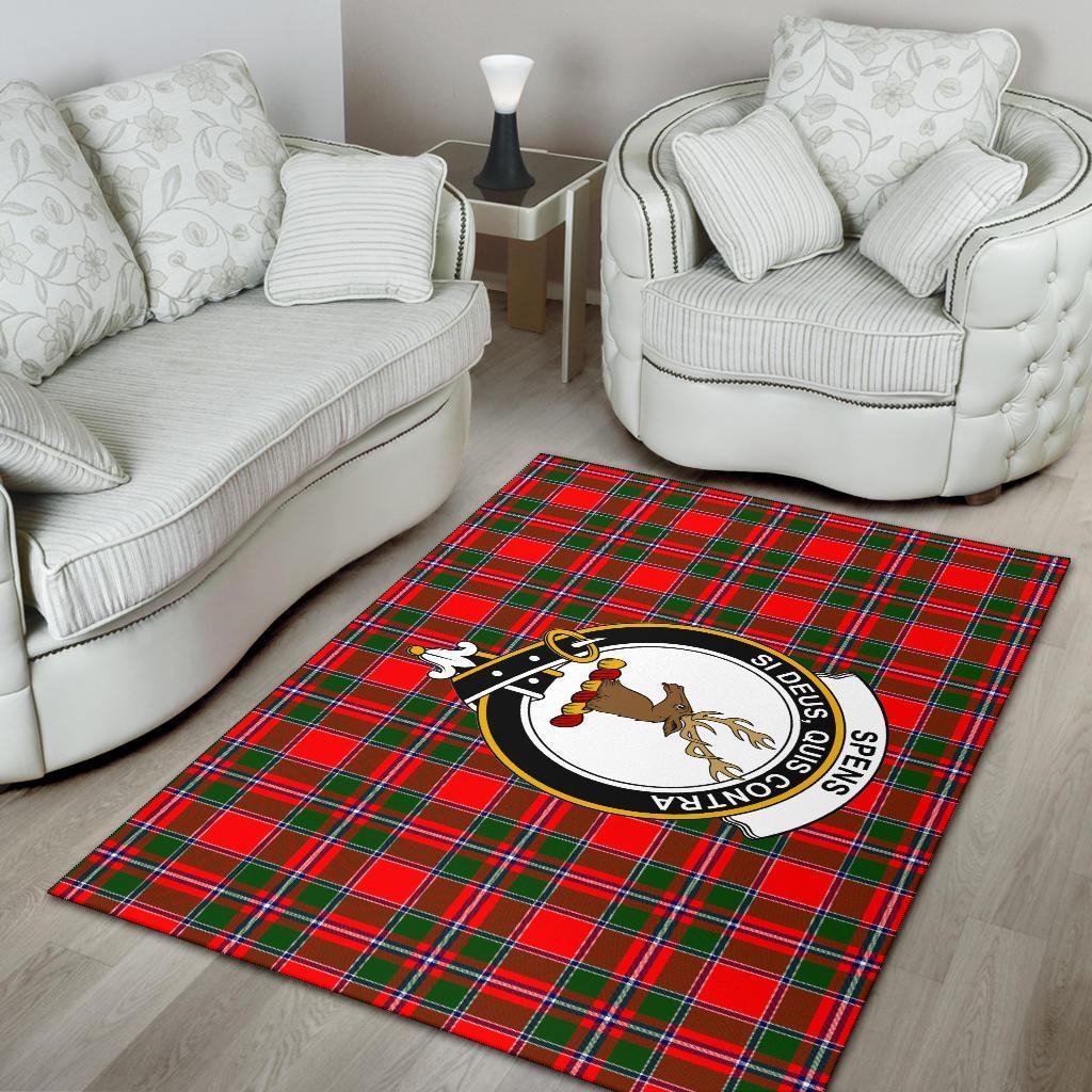 Spens (Or Spence) Tartan Crest Area Rug