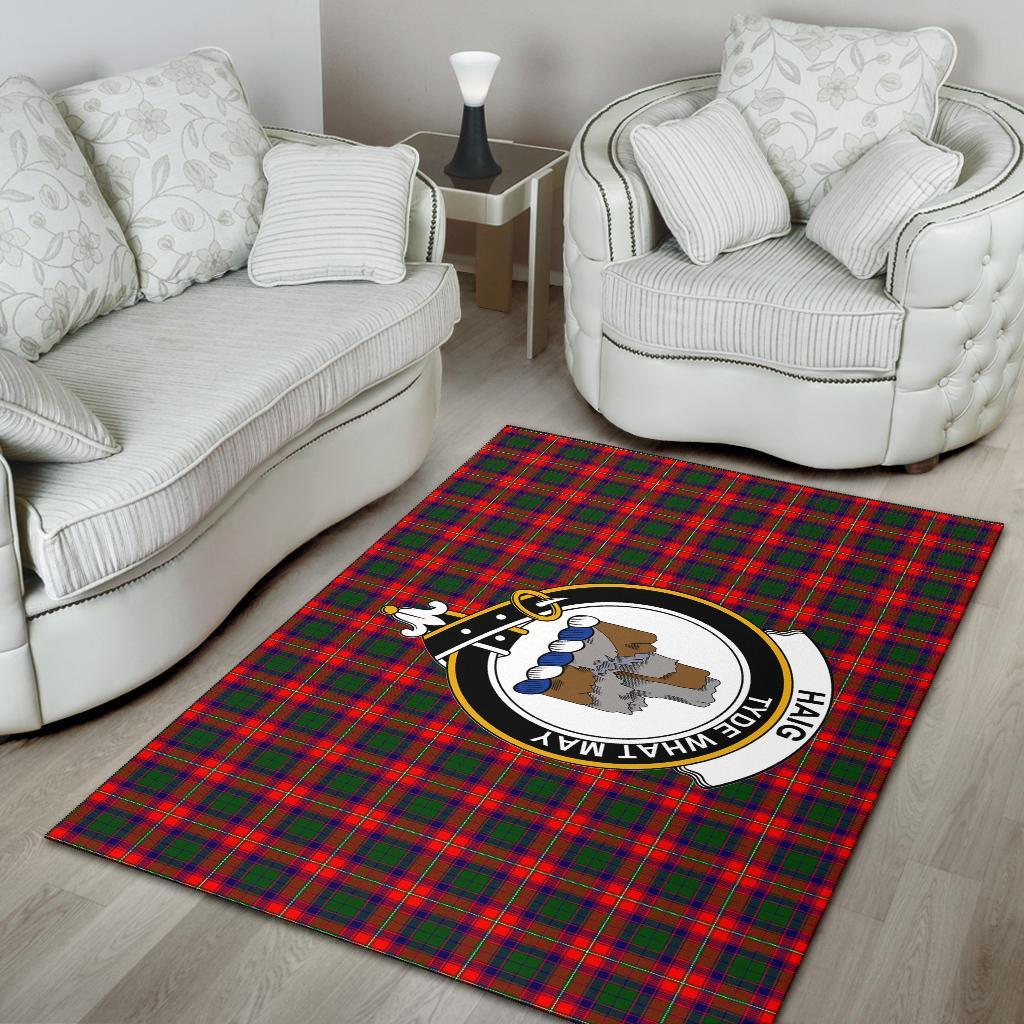 Haig Tartan Crest Area Rug